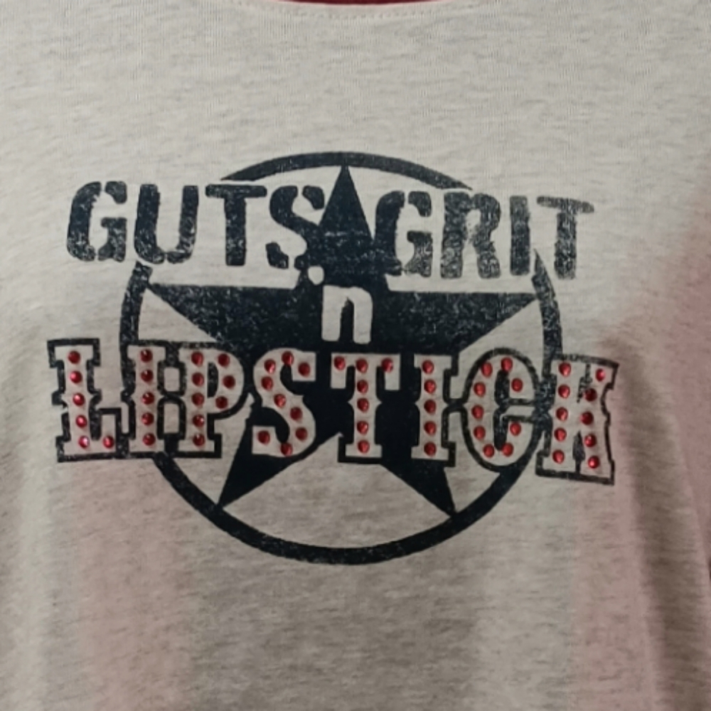 - (2) EMBELLISHED WESTERN TEES by LEGENDARY STOCKYARDS - Picture 4 of 9